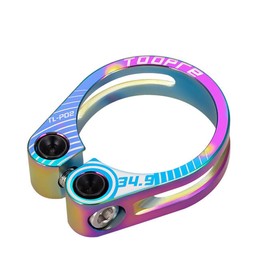 HOUSON Aluminum Alloy Seat Clamp - 34.9mm for Folding & Mountain Bike