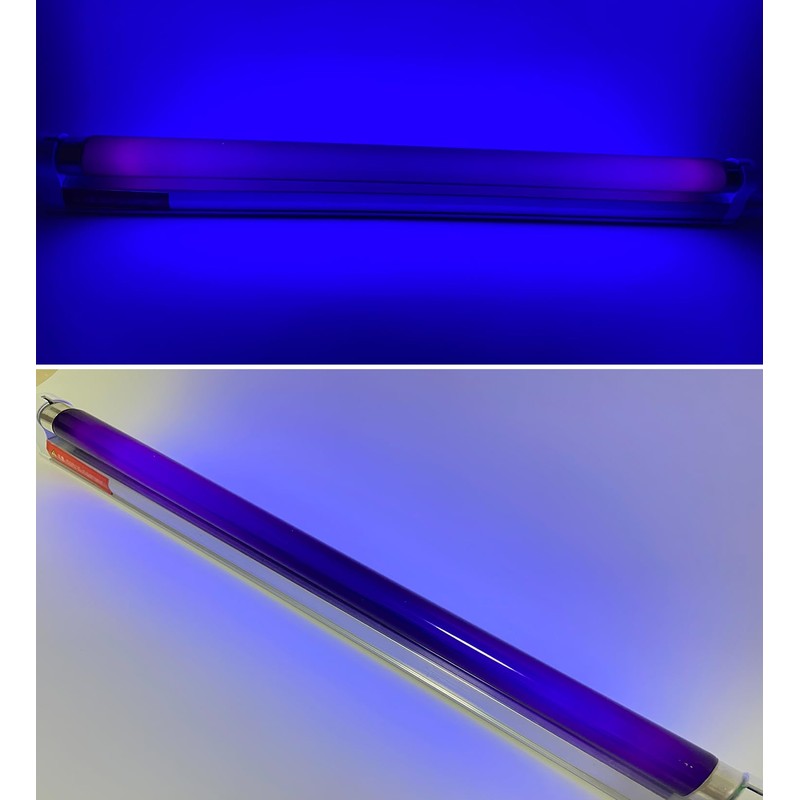 15W F15T8/BLB Black Light Bulb, 18 inch T8 Linear Fluorescent