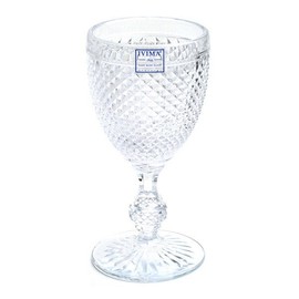 [Ibima] Jiang Diamond Water Goblet, Pink / [이비마] 지앙  다이아몬드 워터고블렛, 핑크