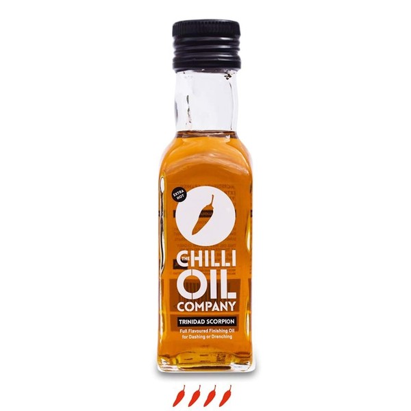 The Chilli Oil Company Trinidad Scorpion Chilli Oil, 125 ml