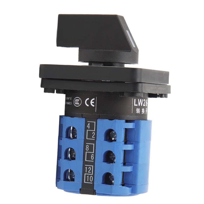 Universal Changeover Selector Switch 3 Position Dual Power Transfer Switch
