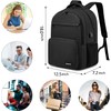 Mochilas para computadora portátil para hombres y mujeres, mochila escolar
