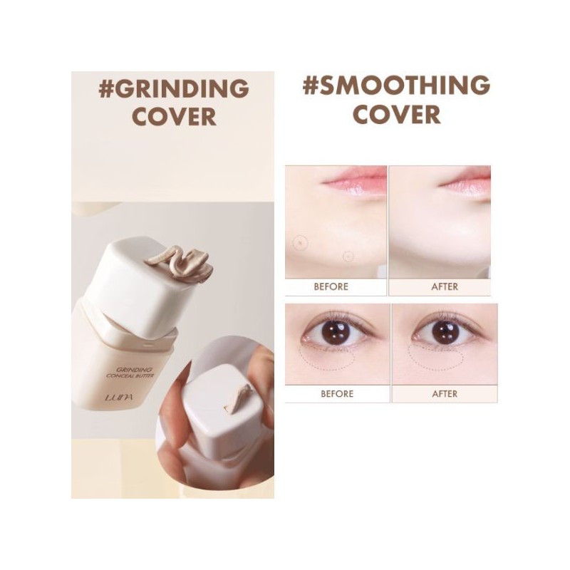 LUNA Grinding Conceal Butter 10g & Finger Puffs with Pouch