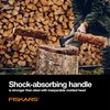 Fiskars X25 Splitting Axe, 28" Wood Splitting Axe for Medium