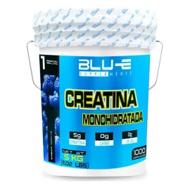 Creatina Monohidratada Blu-e 5kg Polvo Suplemento Fitness