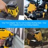 Vinyl Siding Adaptor Tip for-Dewalt Roofing Nailer Cordless 20v ，for