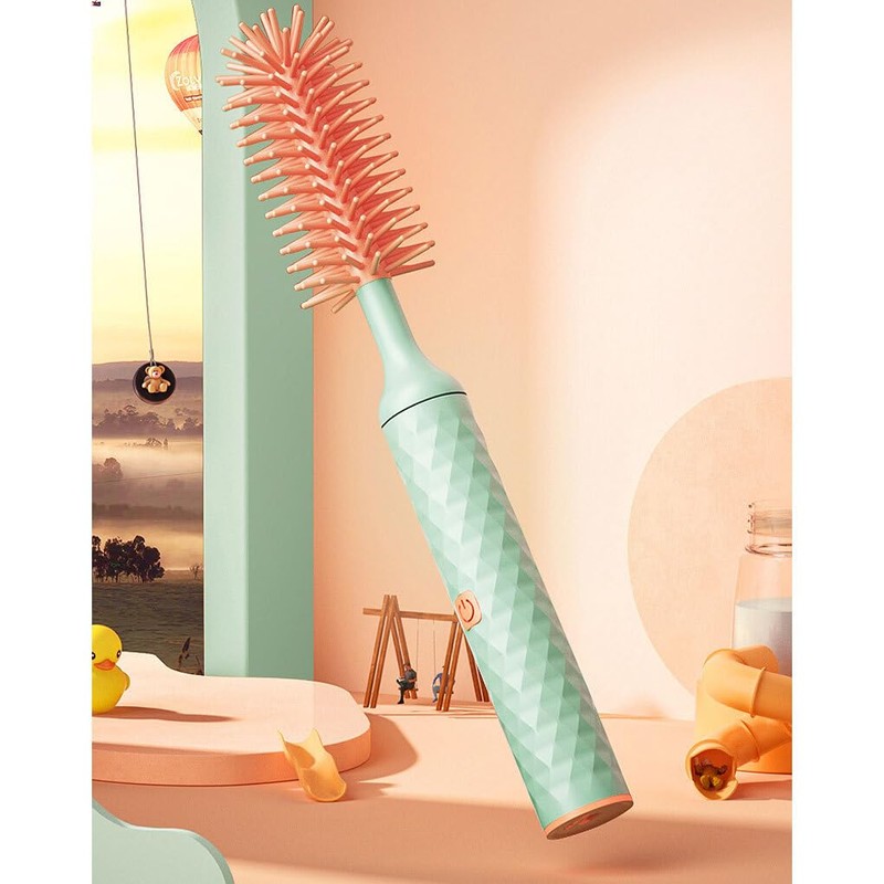 AIXXCUVQ Brush Portable Travel Set Electric Bottle Brush Set for