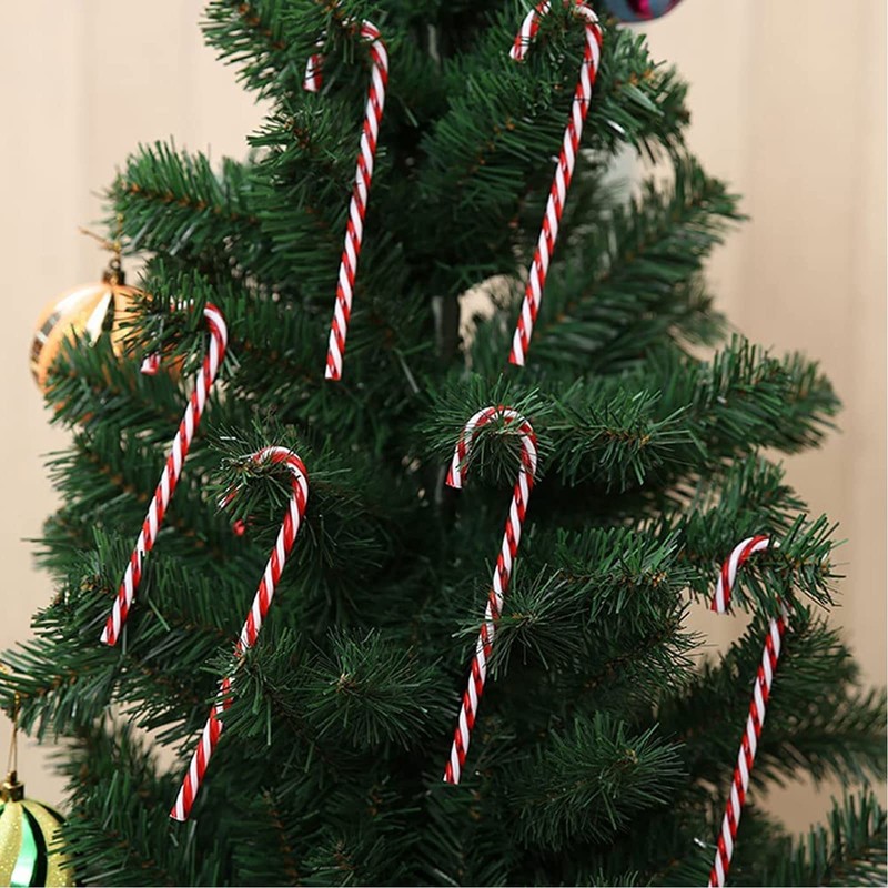 Pack of 12 Candy Canes, Candy Canes, Christmas Tree Decorations,