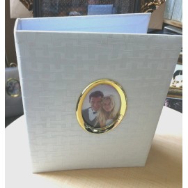 The Art Ring LEATHER Photo Album  5"X7" With 50 Refill pages 3 RING   200 Photos