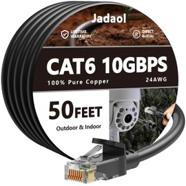 Jadaol Cat6 24AWG Round 50ft