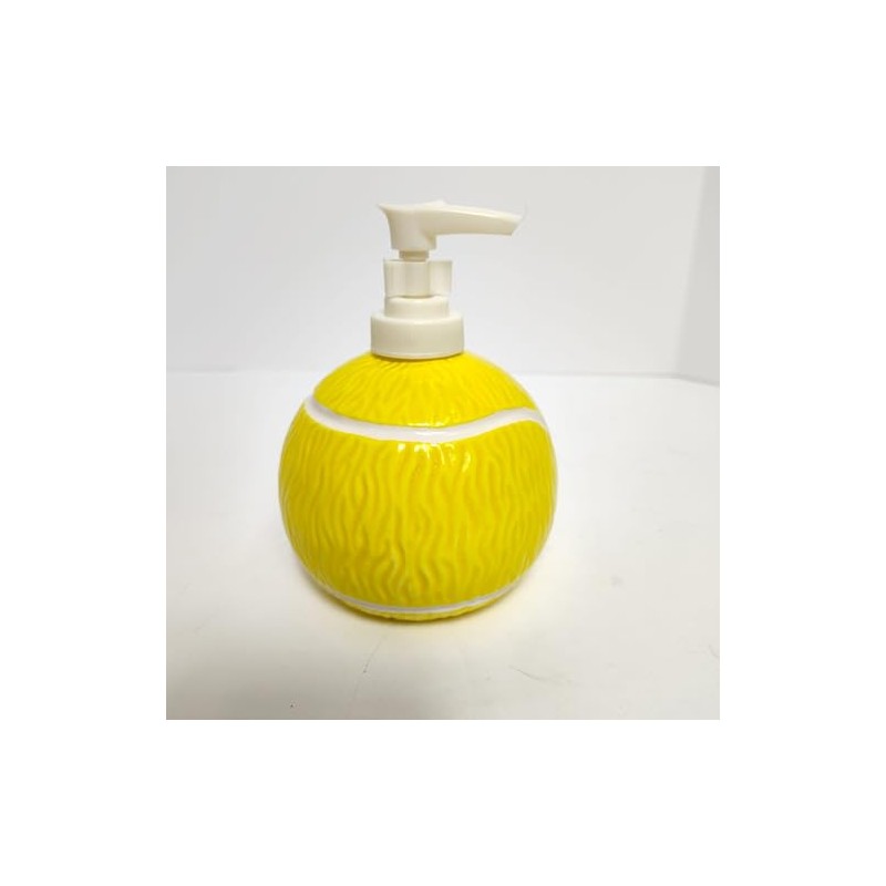 Ceramic Tennis Ball Soap Dispenser
