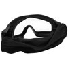 Tactics DustProof Protective Glasses Impact Resistant AntiExplosion Military Goggles(Black Frame