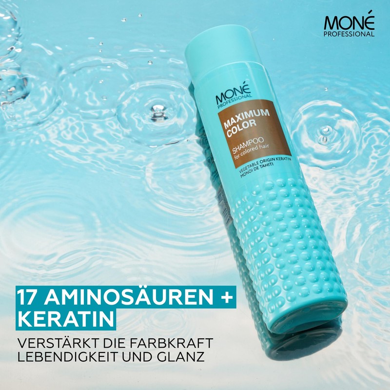 MONÉ Professional Keratin-based Shampoo for Coloured Hair - Extra Shine