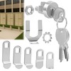 5 Pack L-1172C Mailbox Lock Replacement Includes 3 Keys Per
