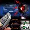 Auto-Hupenalarm, Universal-Kfz-Alarm-Schutzsystem mit 2 Fernbedienungen, Empfindlichkeit in 7 Stufen, 12