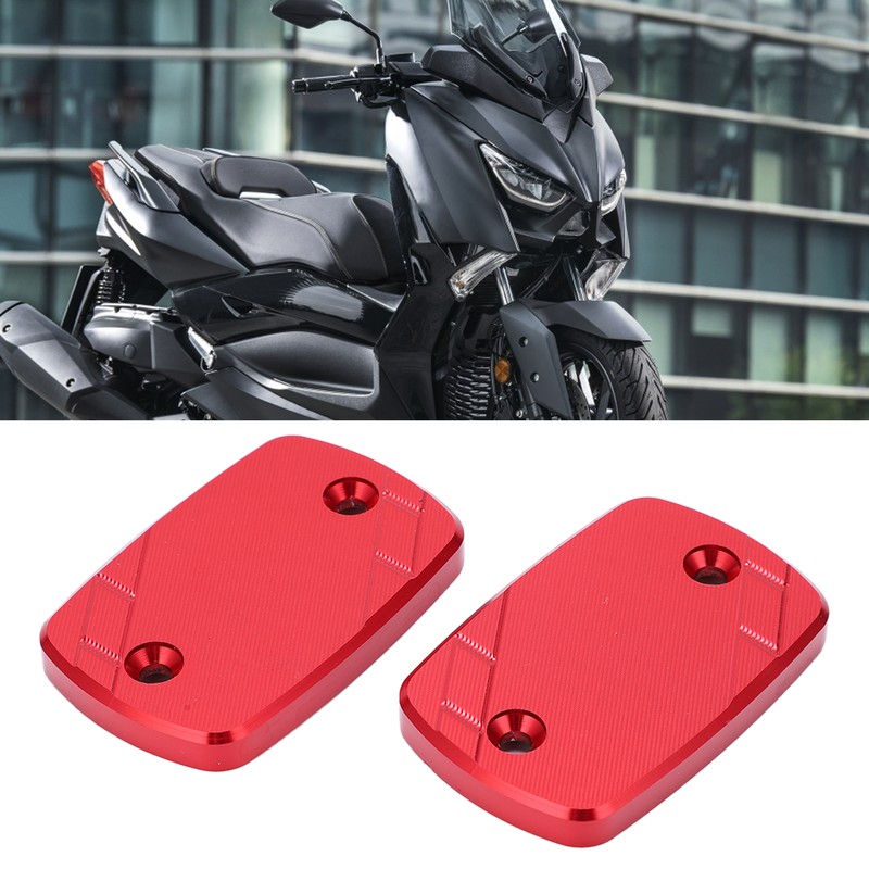 Front Brake Cylinder Fluid Reservoir Cover Cap Replacement for Yamaha