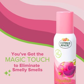 Citrus Magic Odor Eliminating Air Freshener Spray, Assorted Fragrances - Georgia Peach, Dragonfruit, Citrus and Sage, Grapefruit