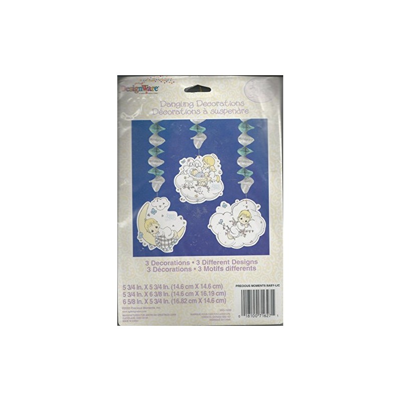 Precious Moments Baby Shower Decorations, 3 per pack