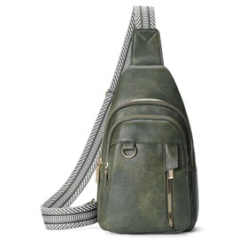 SENDEFN Women's Body Bag, Stylish, Crossbody Bag, Large Capacity, Waterproof, One Shoulder Bag, Commuting, Outdoors, Popular, Unisex, Gift, Shoulder Bag, B-Beige