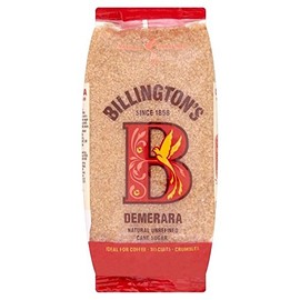 Billington's Natural Demerara Unrefined Cane Sugar (500g) - Pack of 6