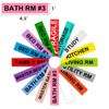 960pcs Home Moving Labels, Moving House Labels Color Coding Labels,