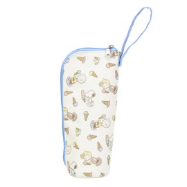 Snoopy0390 Snoopy0390 Plastic Bottle Cover, Plastic Bottle Holder, L-Shaped Zipper, 16.9 fl oz (500 ml), 600 ml, Water Bottle Cover, Water Bottle Holder, Women's, Pouch, Accessories, Travel Goods,