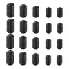 Ceedmon 20 Pieces Clip-on Ferrite Ring Core RFI EMI Noise