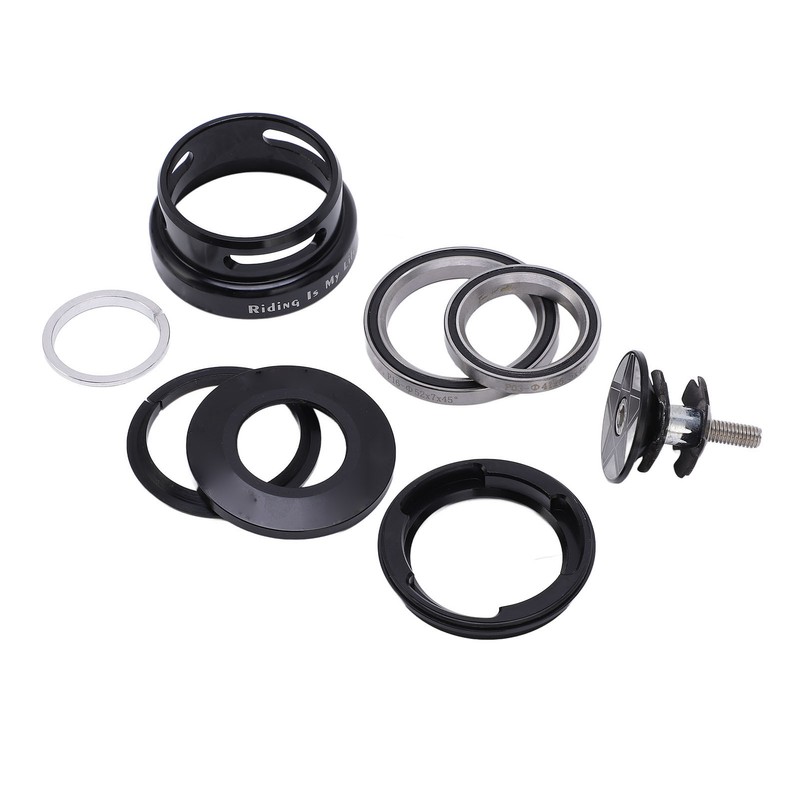Mountain Bike Headset Double Bearing Good Sealing Waterproof Heavy Duty