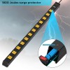 CRST 12-Outlet Heavy Duty Surge Protector Power Strip Bar 1800
