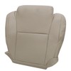 Priprilod Tan Leather Driver Side Bottom Replacement Seat Cover Compatible