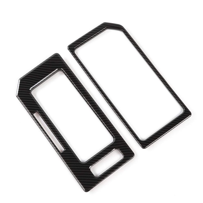 Voodonala Carbon Fiber Grain Cab Gear Shift and Cup Holder