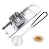 GmeDhc Spätzle Slicer with Slotted Spoon - Stainless Steel Spaetzle