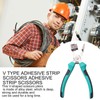 Right Angle Plier,Right Angle Strip Scissor Plier | V-Shaped Hand