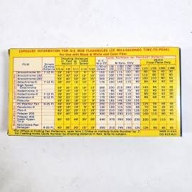 GE Vintage Package GE M5B Flashbulbs 12 Bulbs in Original Packaging