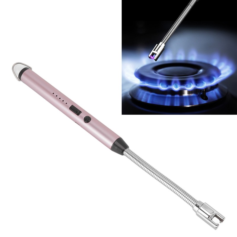 Pulsed Arc Lighter Windproof Electric Rechargeable Arc Lighter for Gas