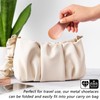 Folding Mini Metal Shoe Pulls 5.7 Inch - Travel Friendly