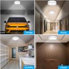 WhitePoplar Motion Sensor Ceiling Light Battery Operated, Wireless Motion Activated