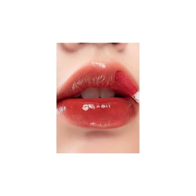 12 Piezas Labial Lip Gloss Tinta Coranea Rojo Brilloso