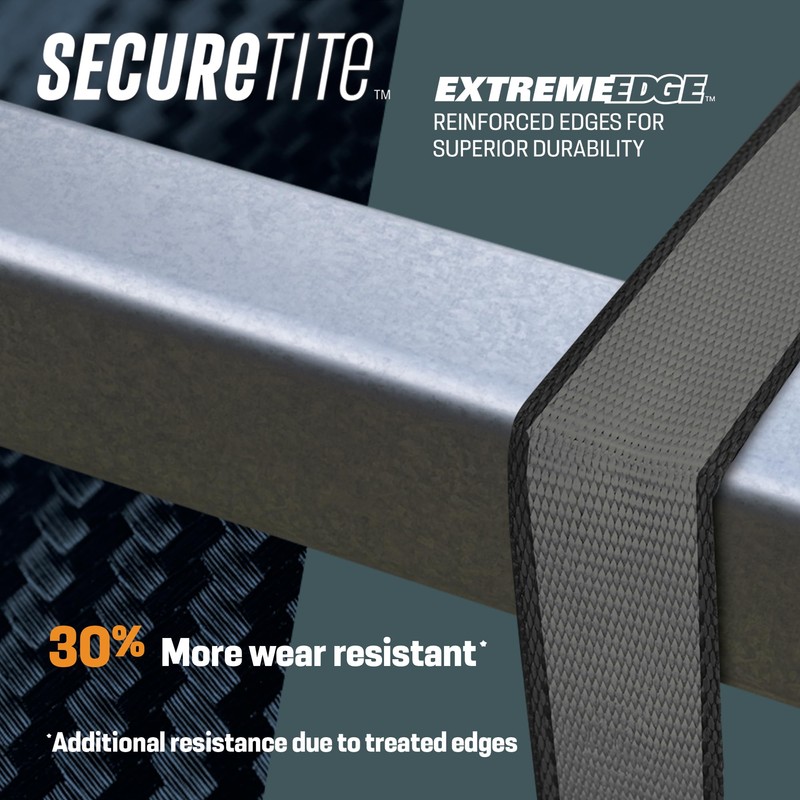 Secure Tite Ratchet Straps 4-Pack – 1-1/2” x 20’ Ratcheting
