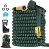 100ft Expandable Garden Hose with 10 Function Spray Nozzle, Water