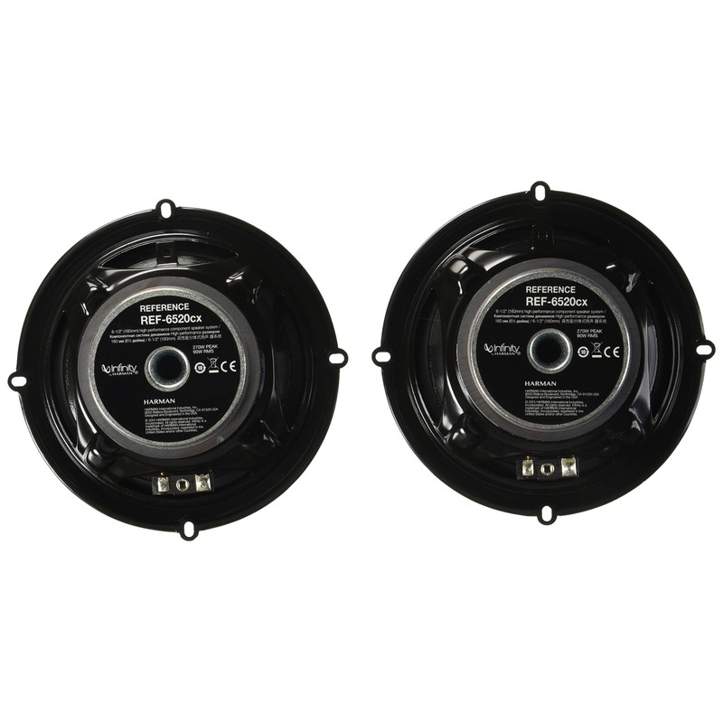 Infinity REF6520CX 2-Way Component System ( With Edge-Driven Textile Tweeters