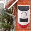 Solar Alarm Wireless Thermal Infrared Sensor 120db Warning Sound Waterproof