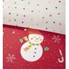 Bedlam Elf & Santa-Easy Care Duvet Cover Set, Polycotton, Multicolour,