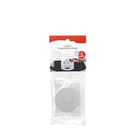 Ubbi Pet Odor Fragrance Disks, Solid Odor Eliminator Gel Air Freshener for Pet Areas, Lavender Scent, Compatible with Ubbi Pet Waste Pail, 3 Pack