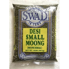 Swad Desi Small Moong (Moong Whole) - 2 Pound