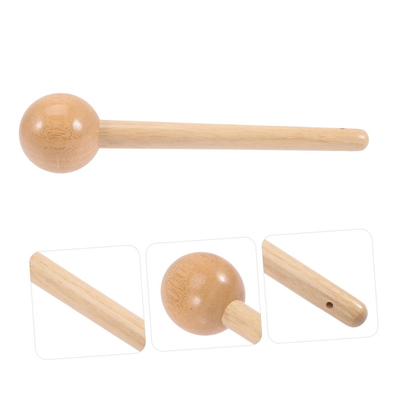 Gatuida Baseball Glove Mallet Portable Wooden Hammer for Adult Baseball