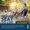 GCI OUTDOOR Freestyle Rocker Camping Chair | Portable Folding Rocking