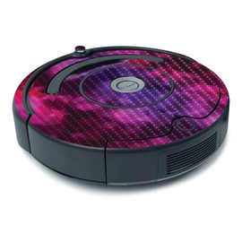 MightySkins Carbon Fiber Skin for iRobot Roomba 675 Minimal Coverage - Star Power | Protective, Durable Textured Carbon Fiber Finish | Easy to Apply, Remove, and Change Styles | Made in The USA