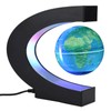 Floating Globe Magnetic Levitation Rotating Globe with Colorful LED Light