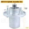 BOSFLAG 3 Pack 607418 Spindle with 604664 Pulley 604817 Belt